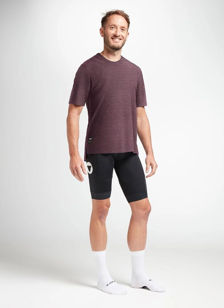 Italian Plum ADV Merino Men's Tee 1 Italian Plum ADV Merino Men's Tee