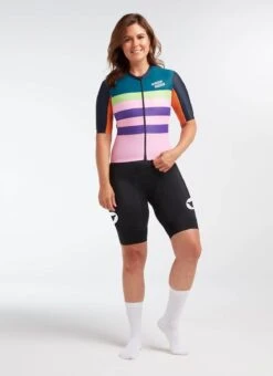 Classics Flèche Wallonne WMN LuxLite Women's Jersey -Vêtements De Sport H 20.12.11 BSC WMN CLASSICS JERSEY BLACK ORANGE 0002 529a4de1 38b5 4ea0 bbff d4deef4b2034