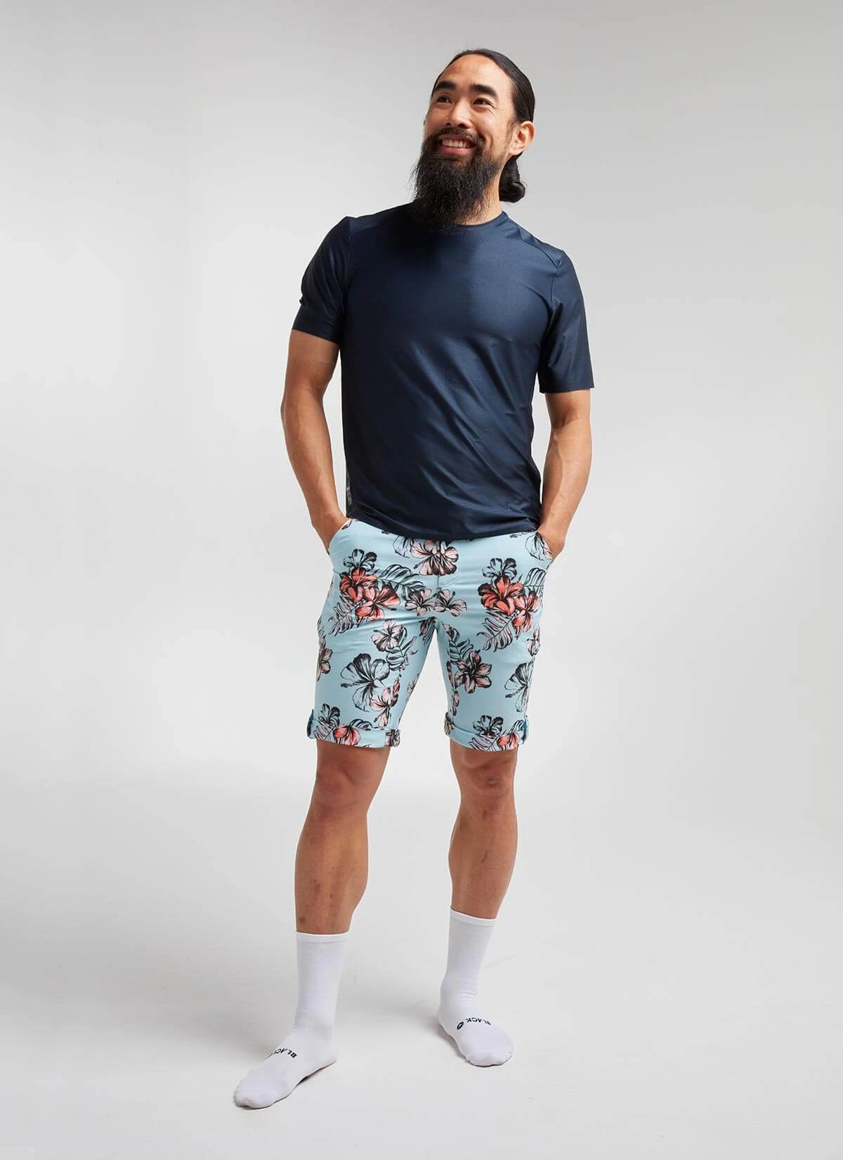 Navy LTD Aloha Tech Tee 5 Navy LTD Aloha Tech Tee – Image 5