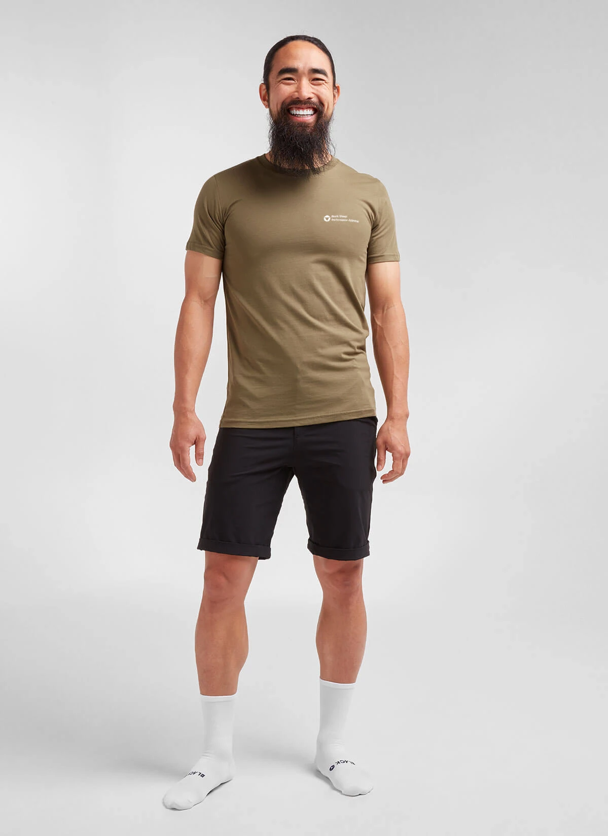 Signature Khaki Men's Crew Tee 1 Signature Khaki Men's Crew Tee