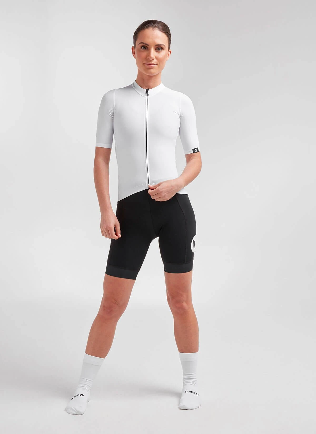 White Essentials Team Women's Jersey 1 White Essentials Team Women's Jersey