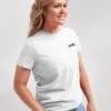 White MR Women's Crew Tee