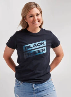 Slash Graphic Women's Crew Tee -Vêtements De Sport H Front 20.09.03 BSC WMN GRAPHIC NAVY TEE 0002