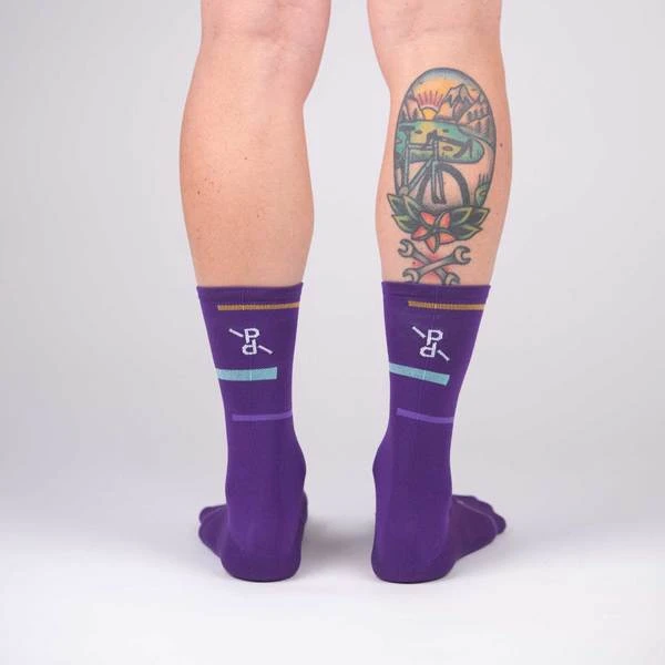 Deep Purple Laser PLTN Socks 4 Deep Purple Laser PLTN Socks – Image 4