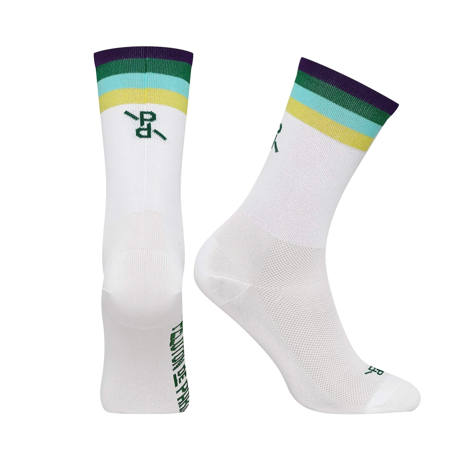 White Green Popsicle Socks 1 White Green Popsicle Socks