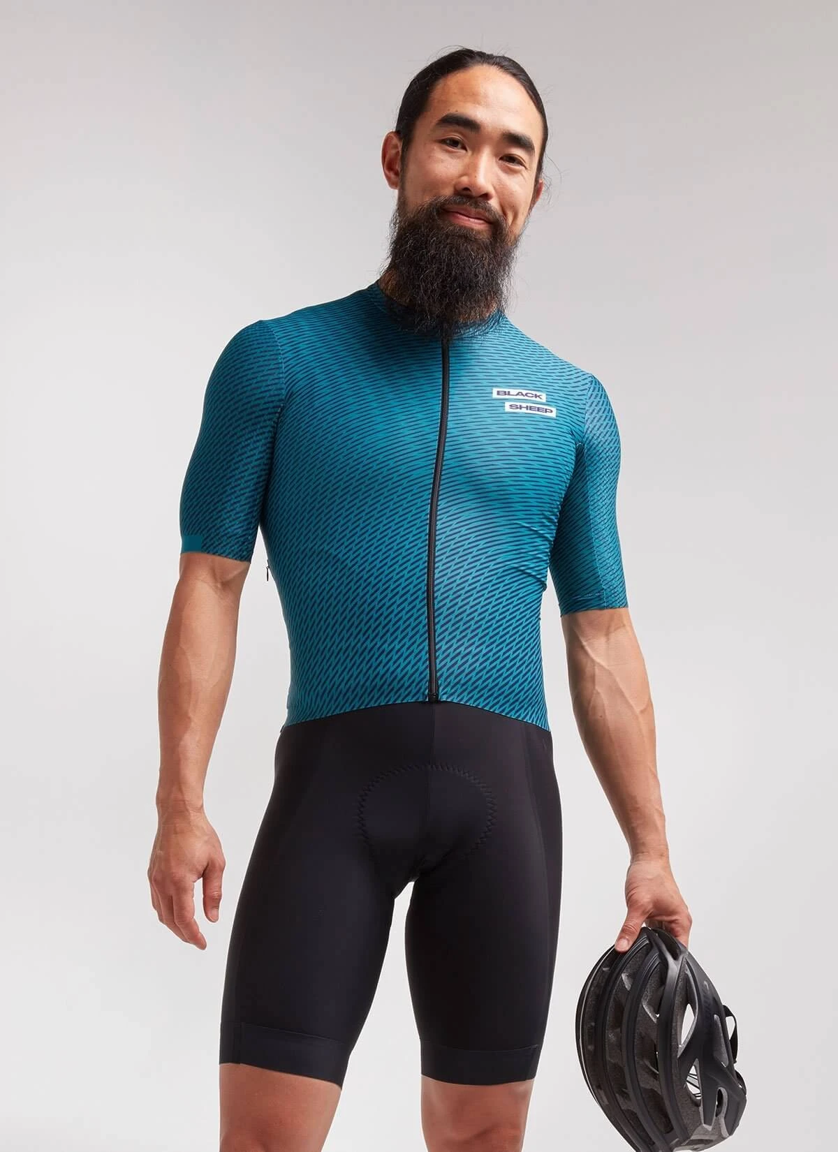 Teal Slash Aero Racing Men's Jersey 2 Teal Slash Aero Racing Men's Jersey – Image 2