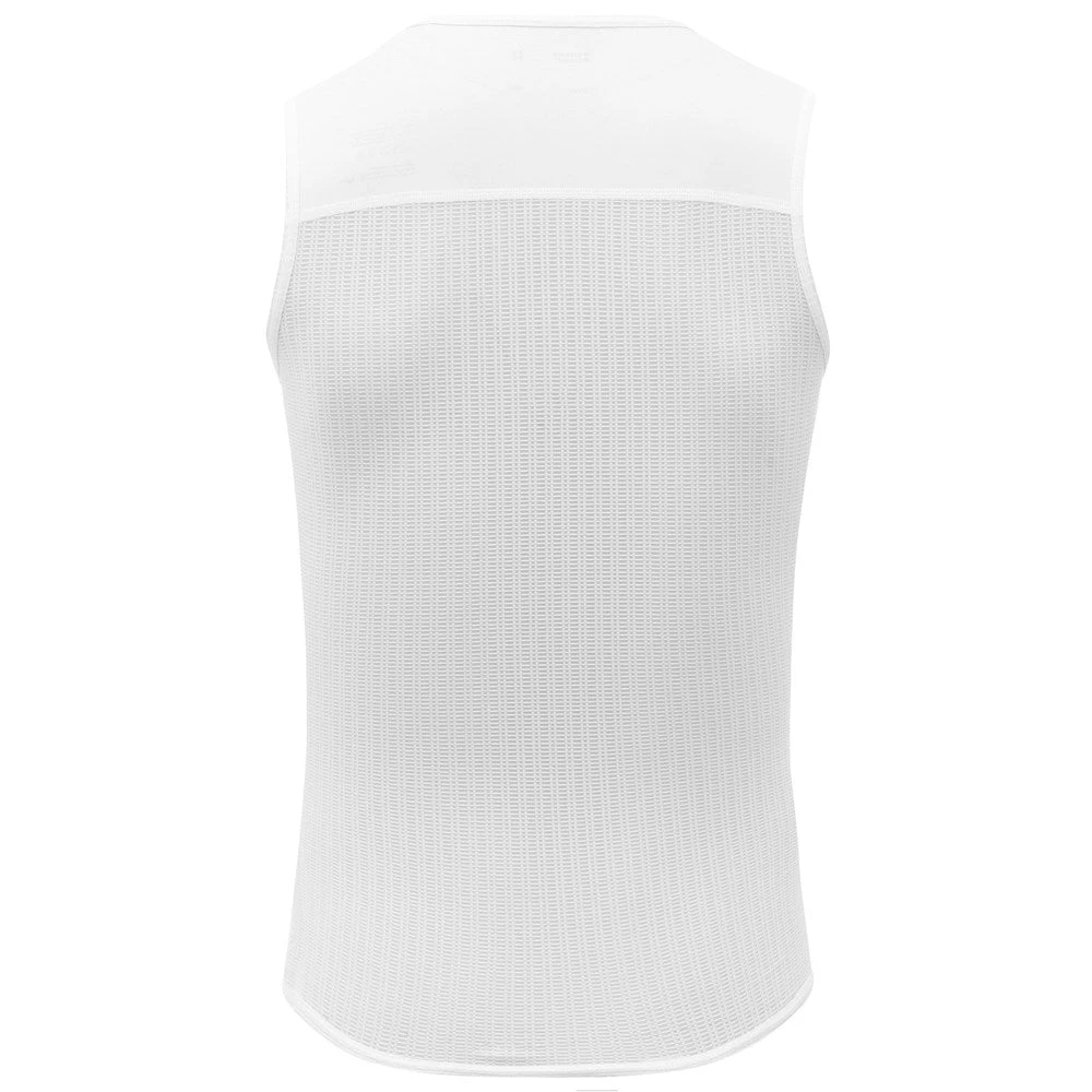 White Mono Men's Sleeveless Base Layer 2 White Mono Men's Sleeveless Base Layer – Image 2