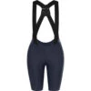 Navy Blue Mono Women's Bib Short