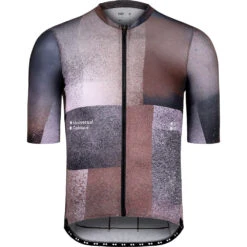 Cubic Brown Spectrum Men's Short Sleeve Jersey