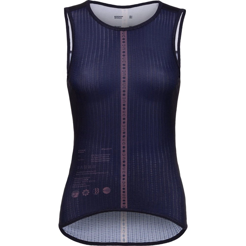 Navy Spectrum Women's Sleeveless Base Layer 1 Navy Spectrum Women's Sleeveless Base Layer