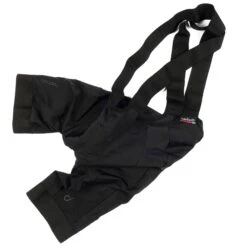 Black Signature Men's Bib 13 Black Signature Men's Bib -Vêtements De Sport Velocio Black Signature Men CyclingBib Detail3 VeloVeloSingapore