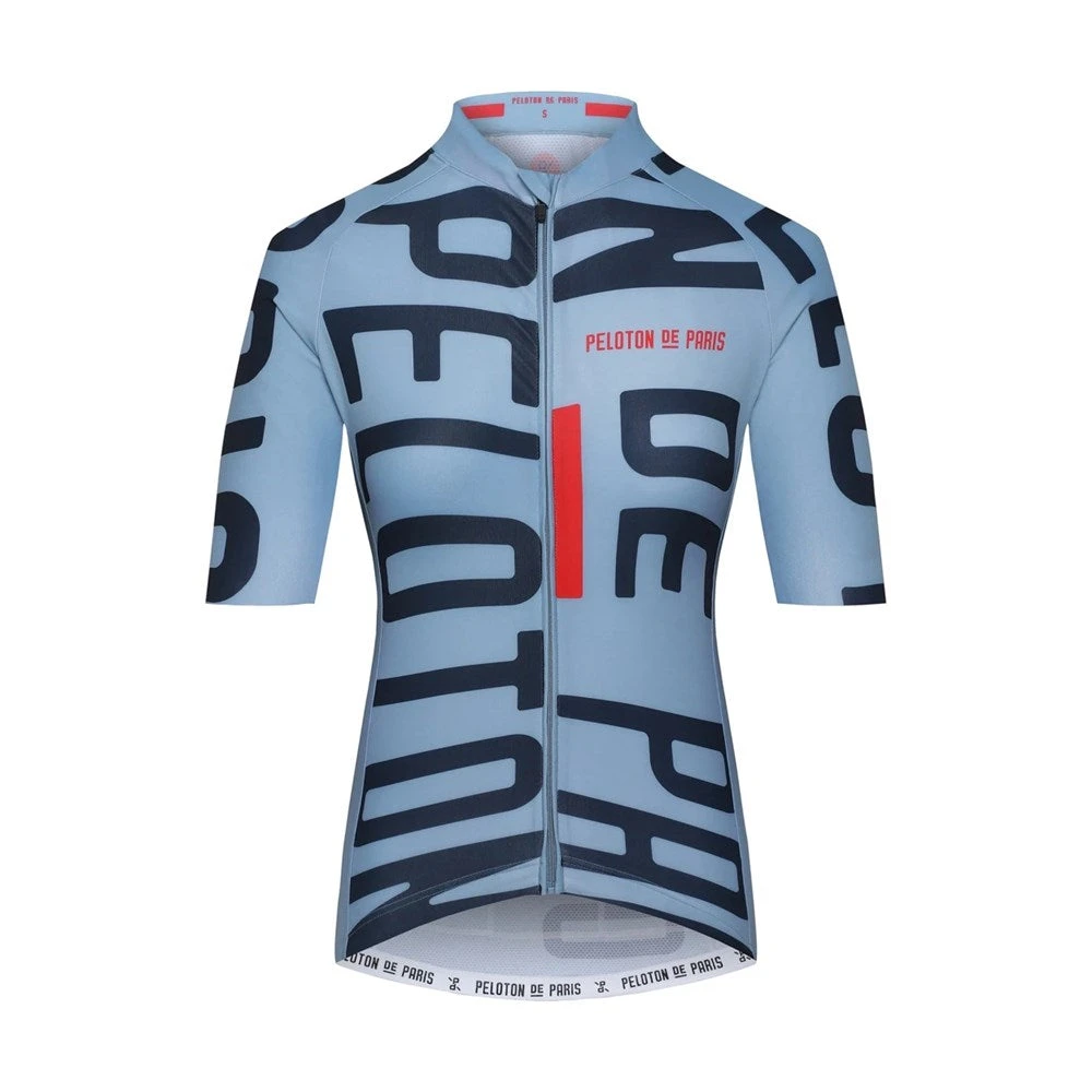 Blue Stone Big Letter Domestique Women's Jersey 1 Blue Stone Big Letter Domestique Women's Jersey