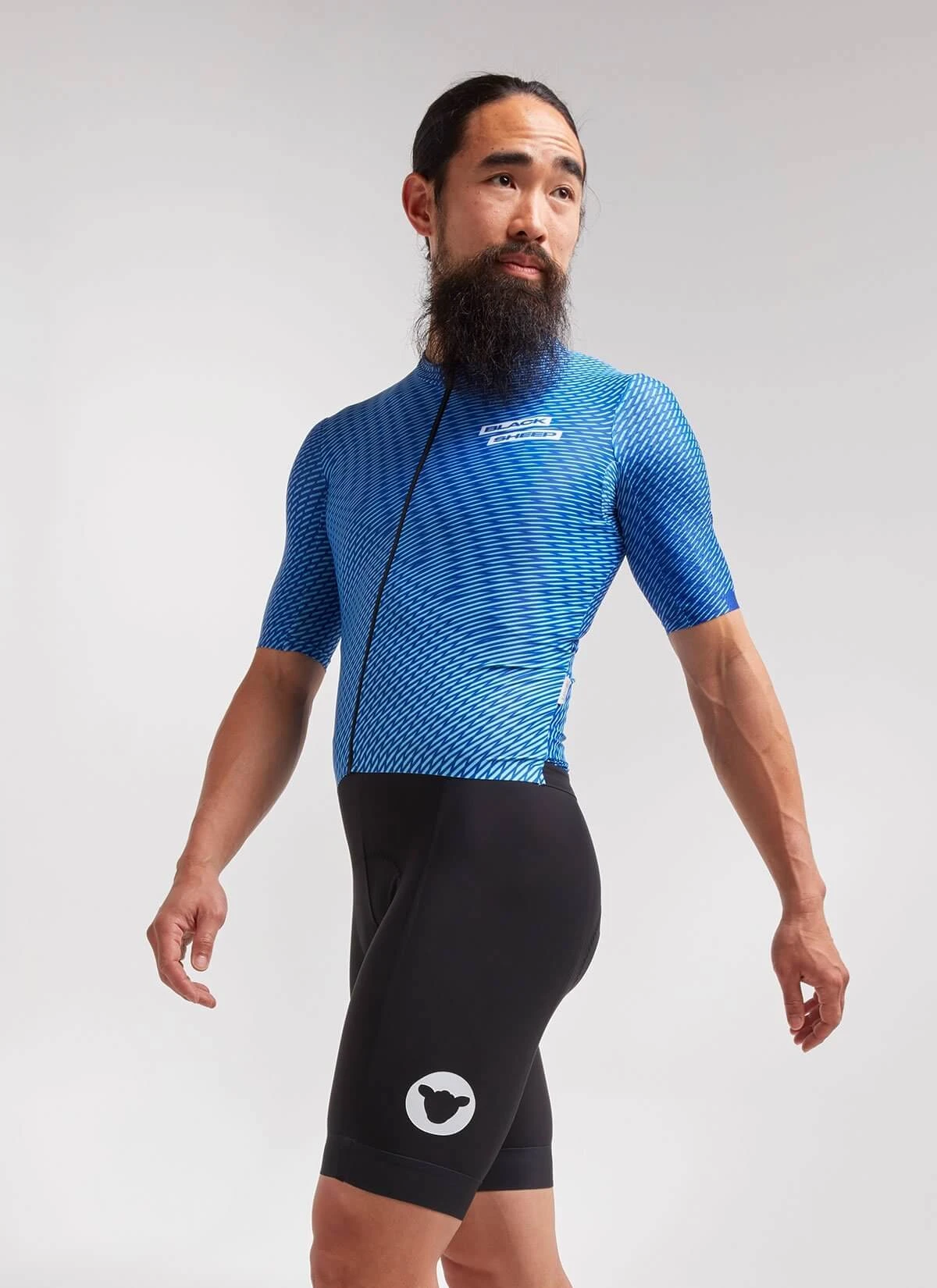 Blue Slash Racing Aero Men's Jersey 3 Blue Slash Racing Aero Men's Jersey – Image 3