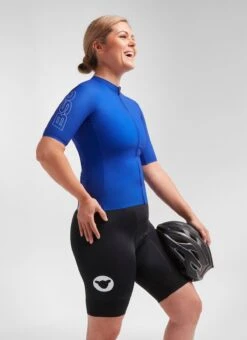 Blue Racing WMN Climber Women's Jersey -Vêtements De Sport W Side 20.09.02 BSC WMN CLIMBER JERSEY RACINGBLUE SS 0009