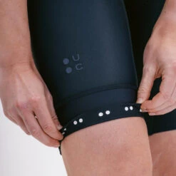 Navy Blue Mono Women's Bib Short -Vêtements De Sport Womens Mono Jersey Navy Blue 3