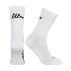 White Allez-ouw Socks