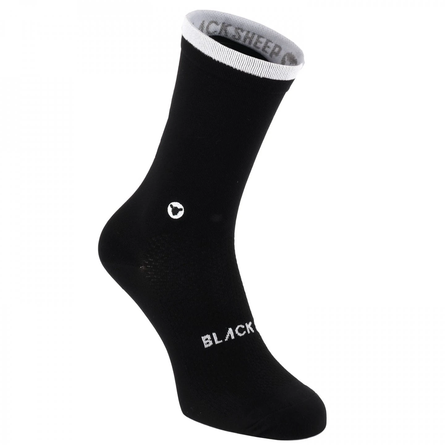 Black Text Essentials Crew Socks 1 Black Text Essentials Crew Socks