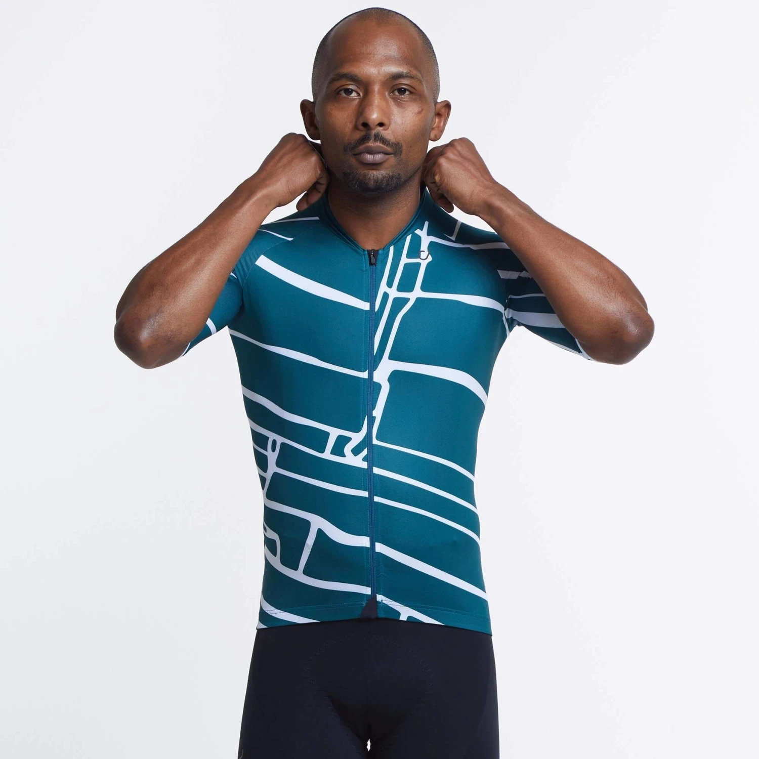 Deep Sea Block Print SE Men's Jersey 3 Deep Sea Block Print SE Men's Jersey – Image 3