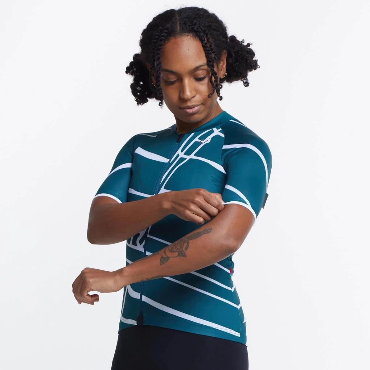 Deep Sea Block Print SE Women's Jersey 4 Deep Sea Block Print SE Women's Jersey – Image 4