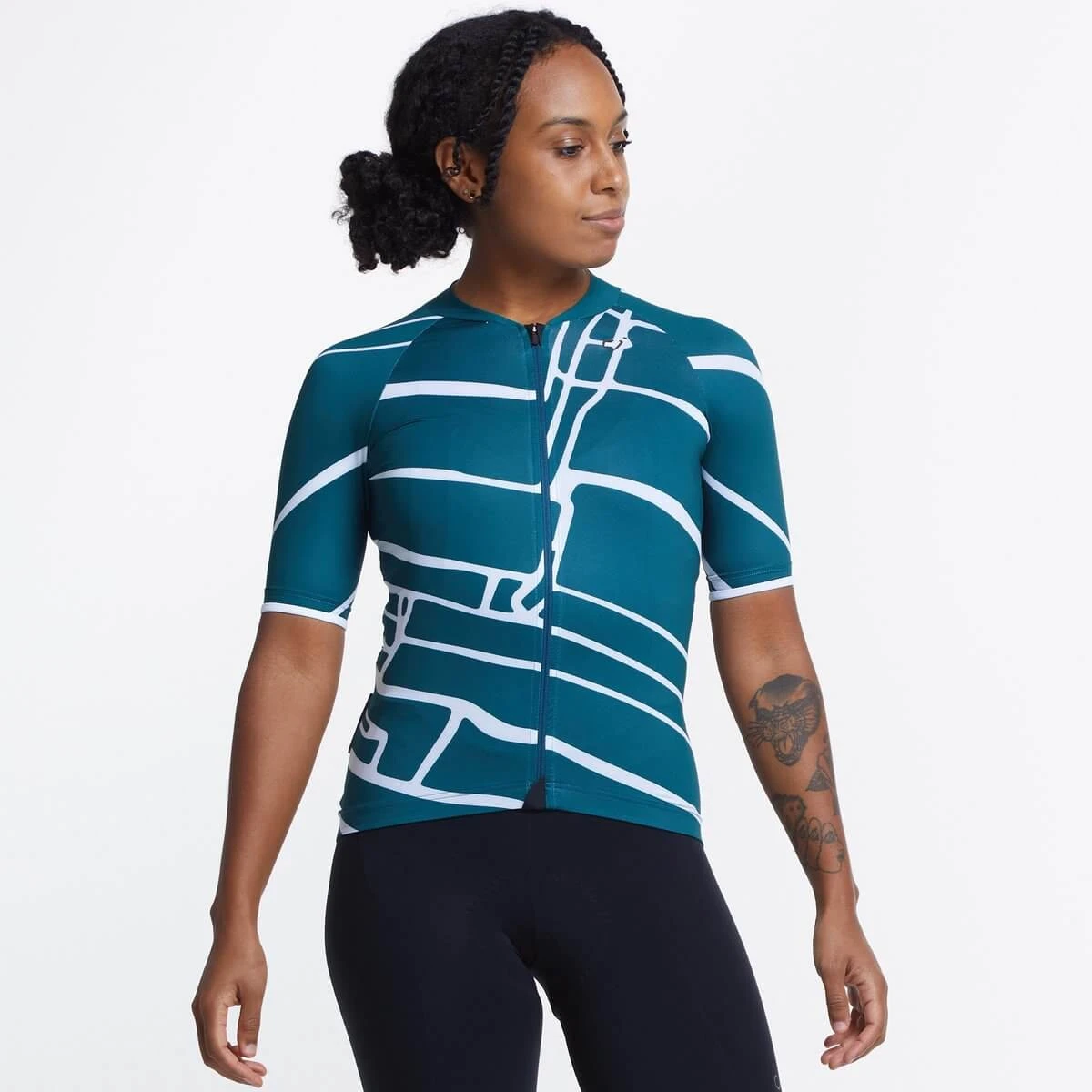 Deep Sea Block Print SE Women's Jersey 1 Deep Sea Block Print SE Women's Jersey