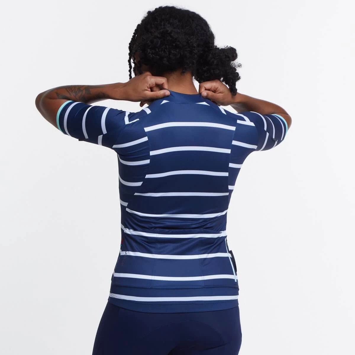 Navy White Breton SE Women's Jersey 2 Navy White Breton SE Women's Jersey – Image 2