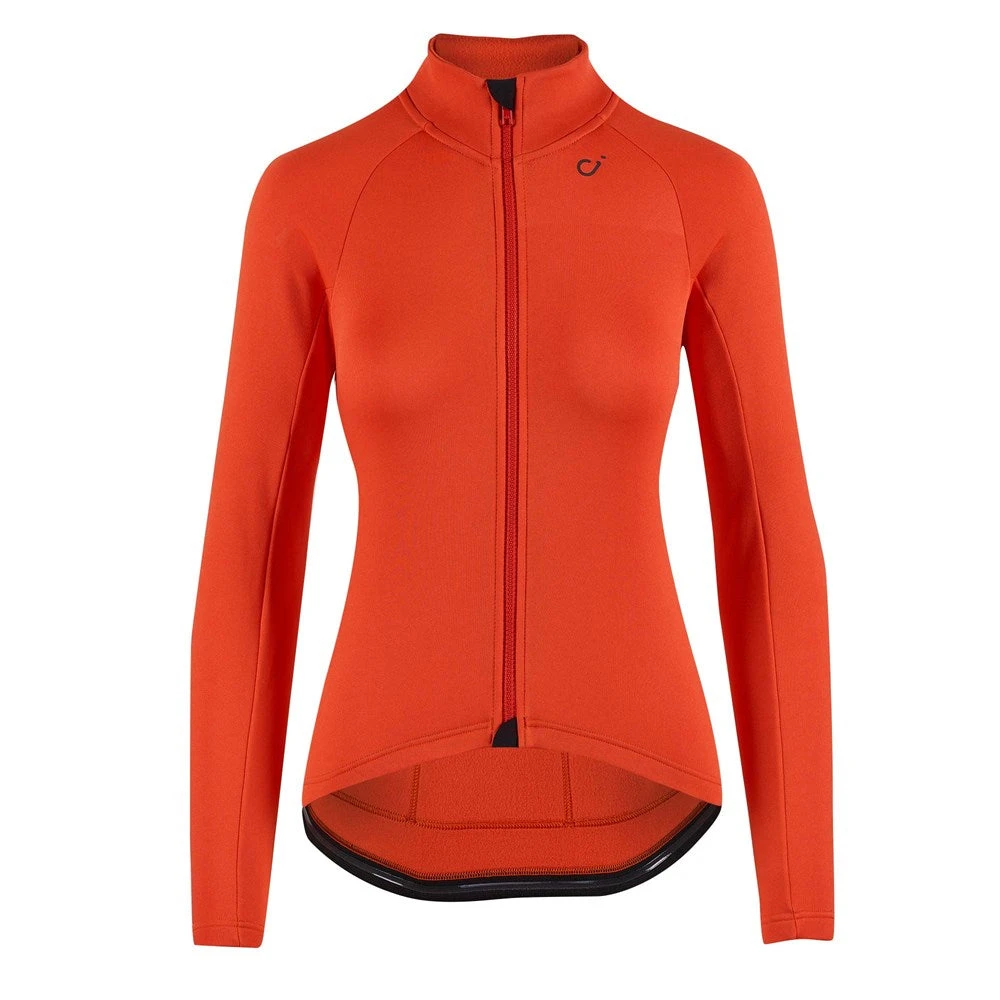 Fire Red Foundation Long Sleeve Women's Jersey 1 Fire Red Foundation Long Sleeve Women's Jersey
