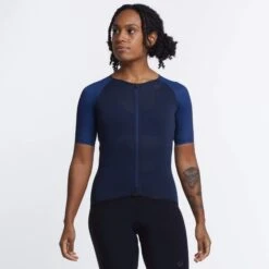 Navy Radiator Mesh Women's Jersey